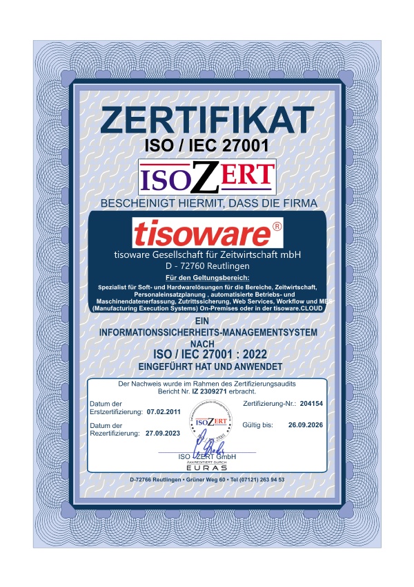 ISO / IEC 27001 DE